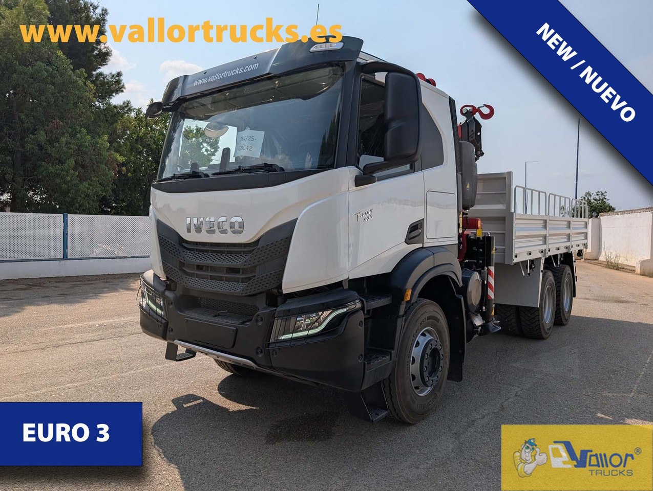 IVECO TWAY 470 FASSI ONLY EXPORT OUT EU - Вантажівка з маніпулятором: фото 1 IVECO TWAY 470 FASSI ONLY EXPORT OUT EU - Вантажівка з маніпулятором: фото 1