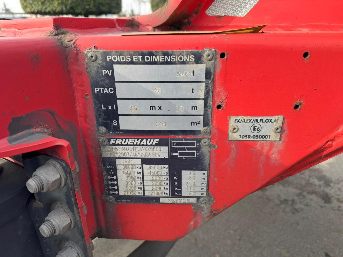 Контейнеровоз/ Змінний кузов напівпричіп Fruehauf: фото 6