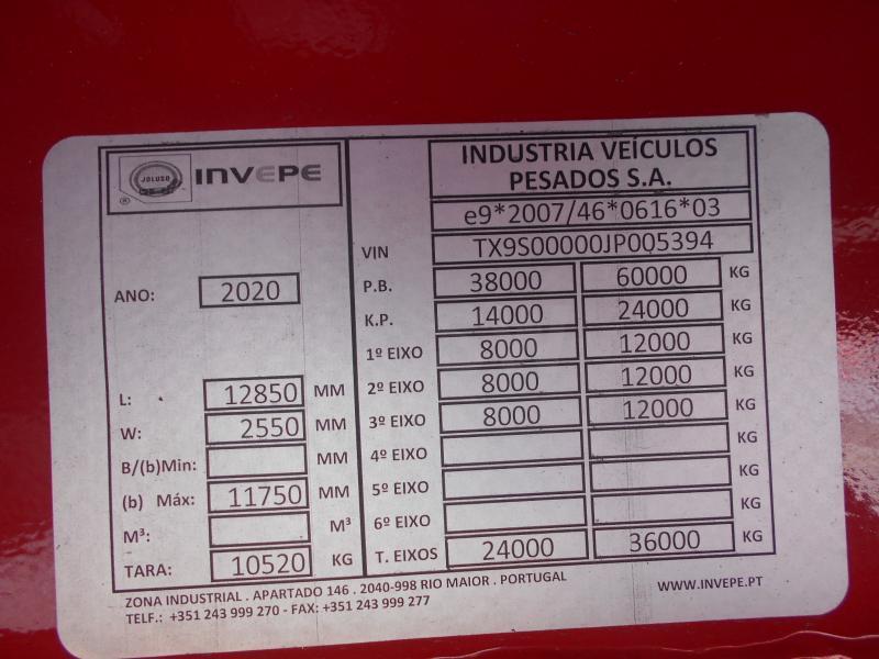 Новий Низькорамна платформа напівпричіп Invepe: фото 11 Новий Низькорамна платформа напівпричіп Invepe: фото 11