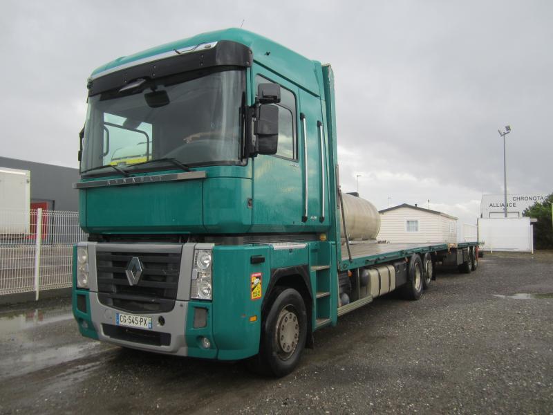 Бортова вантажівка/ Платформа Renault Magnum 460 DXI: фото 1