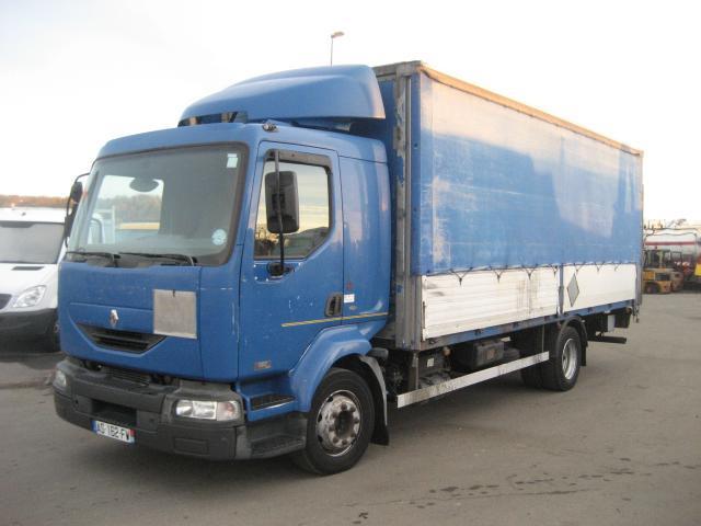 Renault Midlum 180 - Тентована вантажівка: фото 1 Renault Midlum 180 - Тентована вантажівка: фото 1