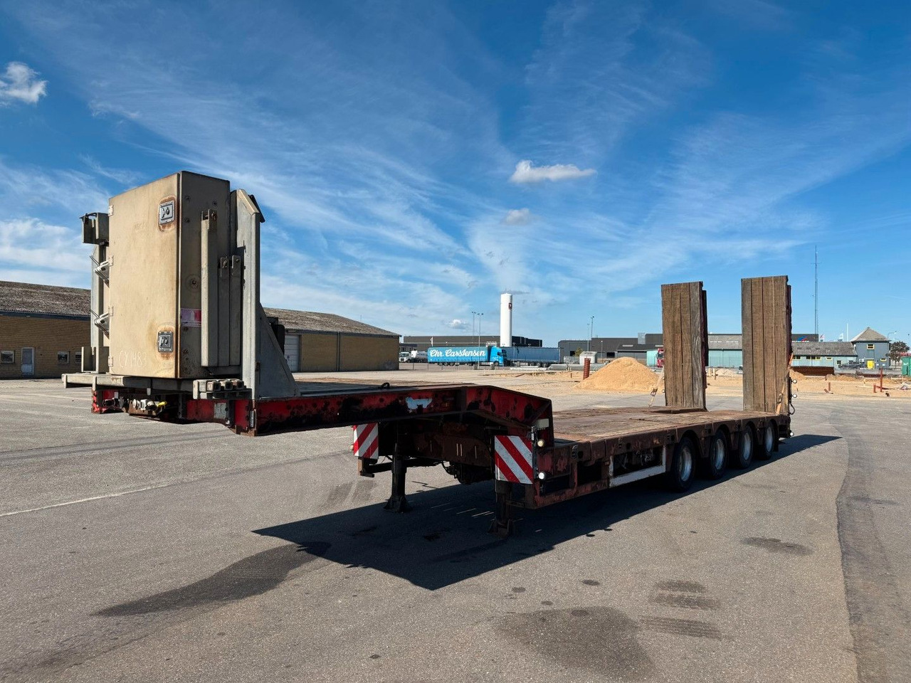 Kel-Berg Faymonville 4 axle Ausziehbar Tieflader - Низькорамна платформа напівпричіп: фото 1 Kel-Berg Faymonville 4 axle Ausziehbar Tieflader - Низькорамна платформа напівпричіп: фото 1