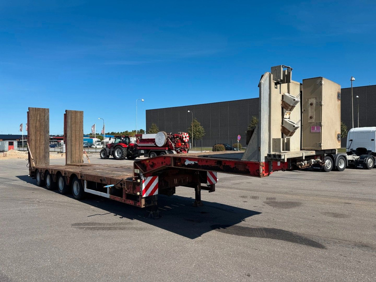 Kel-Berg Faymonville 4 axle Ausziehbar Tieflader - Низькорамна платформа напівпричіп: фото 2 Kel-Berg Faymonville 4 axle Ausziehbar Tieflader - Низькорамна платформа напівпричіп: фото 2