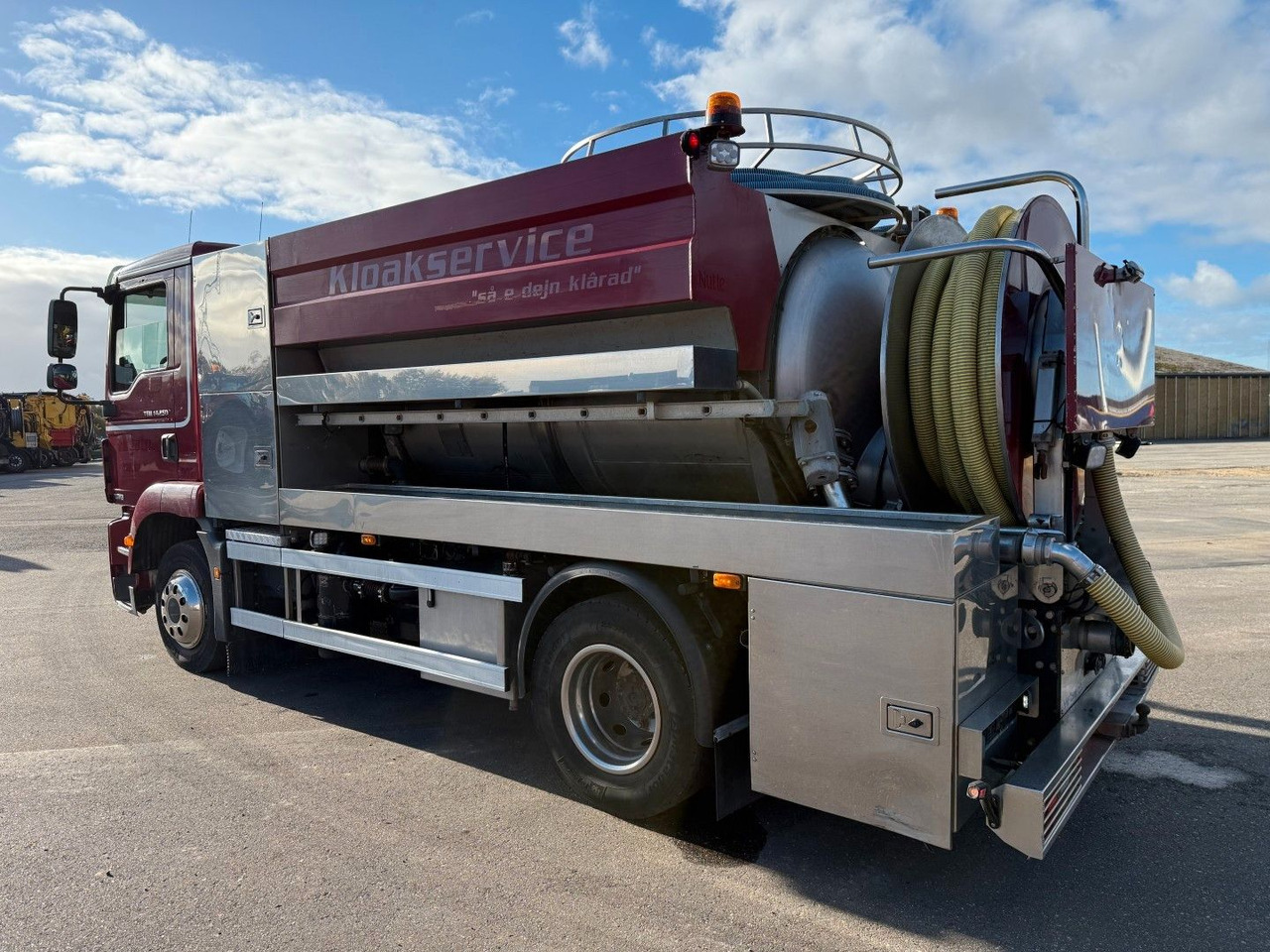 MAN TGM 14.250 VM-Tarm Stainless Steel 4000 l. Kombi - Асенізатори: фото 4 MAN TGM 14.250 VM-Tarm Stainless Steel 4000 l. Kombi - Асенізатори: фото 4