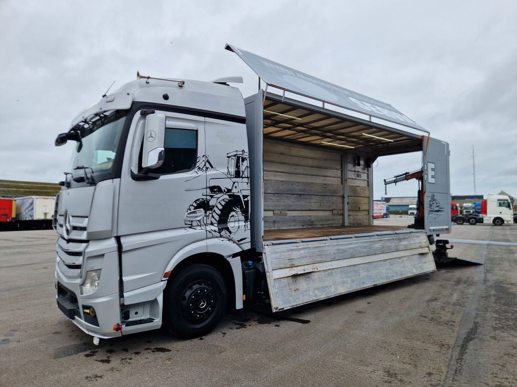 Mercedes-Benz Actros 2545 DinkelMagnus Kran/Kompressor/Service - Вантажівка з закритим кузовом, Вантажівка з маніпулятором: фото 1 Mercedes-Benz Actros 2545 DinkelMagnus Kran/Kompressor/Service - Вантажівка з закритим кузовом, Вантажівка з маніпулятором: фото 1