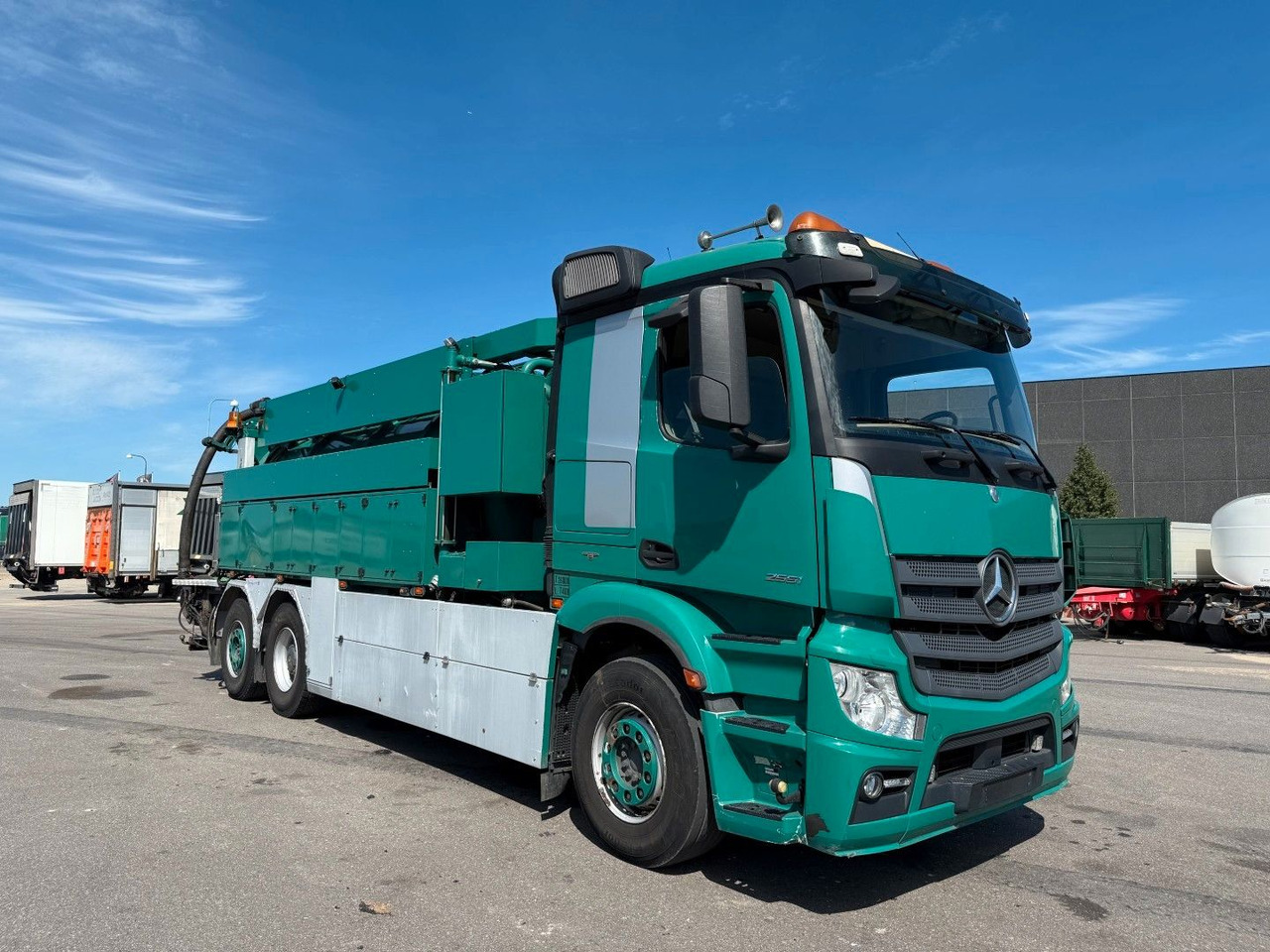 Mercedes-Benz Actros 2551 6x2*4 Hvidtved Larsen Flexline 311 - Асенізатори: фото 2 Mercedes-Benz Actros 2551 6x2*4 Hvidtved Larsen Flexline 311 - Асенізатори: фото 2