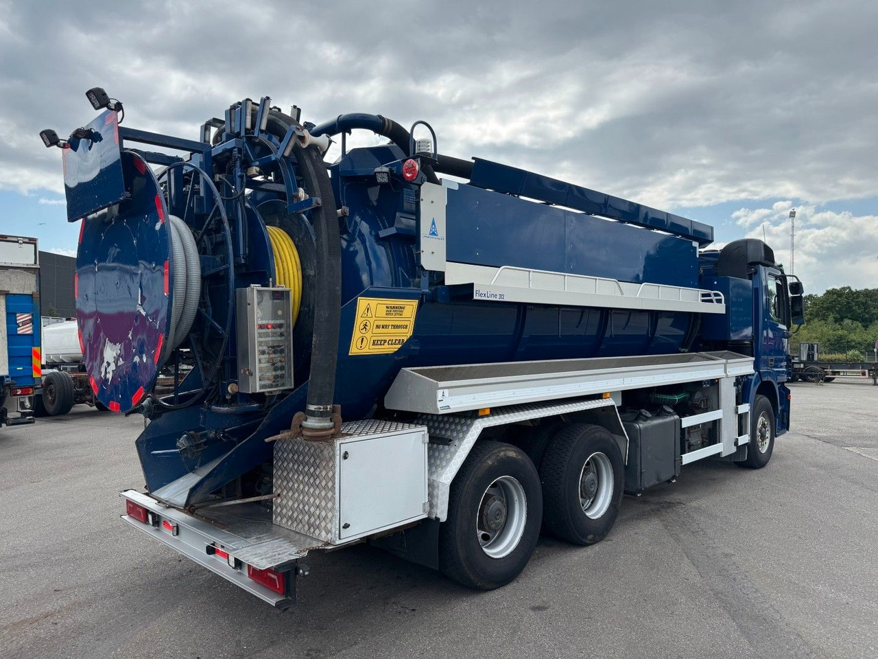 Mercedes-Benz Actros 2636 6x4 RHD Hvidtved Larsen Flexline 312 - Асенізатори: фото 3 Mercedes-Benz Actros 2636 6x4 RHD Hvidtved Larsen Flexline 312 - Асенізатори: фото 3