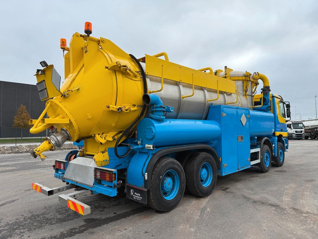 Mercedes-Benz Actros 4140 8x4 KOKS MEGAVAC 8000 ADR Dry Vac - Асенізатори: фото 3 Mercedes-Benz Actros 4140 8x4 KOKS MEGAVAC 8000 ADR Dry Vac - Асенізатори: фото 3