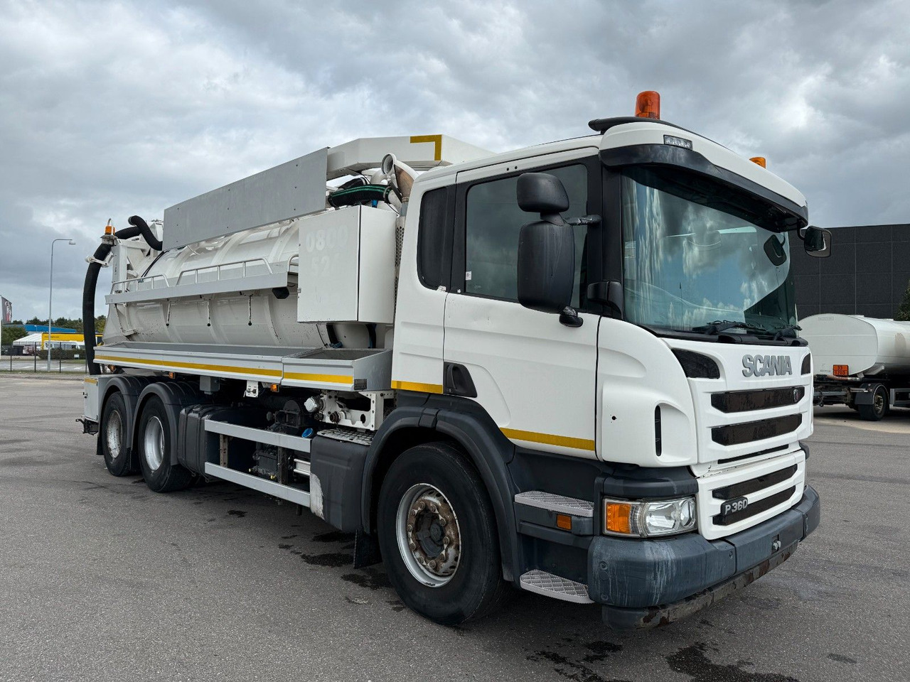 Scania P360 Euro 6 6x4 RHD Hvidtved Larsen FlexLine 312 - Асенізатори: фото 1 Scania P360 Euro 6 6x4 RHD Hvidtved Larsen FlexLine 312 - Асенізатори: фото 1