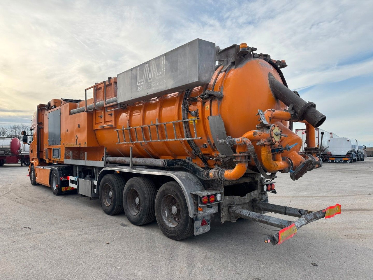 Scania R450 4x2 Euro 6 Disab Centurion LN20 Sauglader - Асенізатори: фото 4 Scania R450 4x2 Euro 6 Disab Centurion LN20 Sauglader - Асенізатори: фото 4