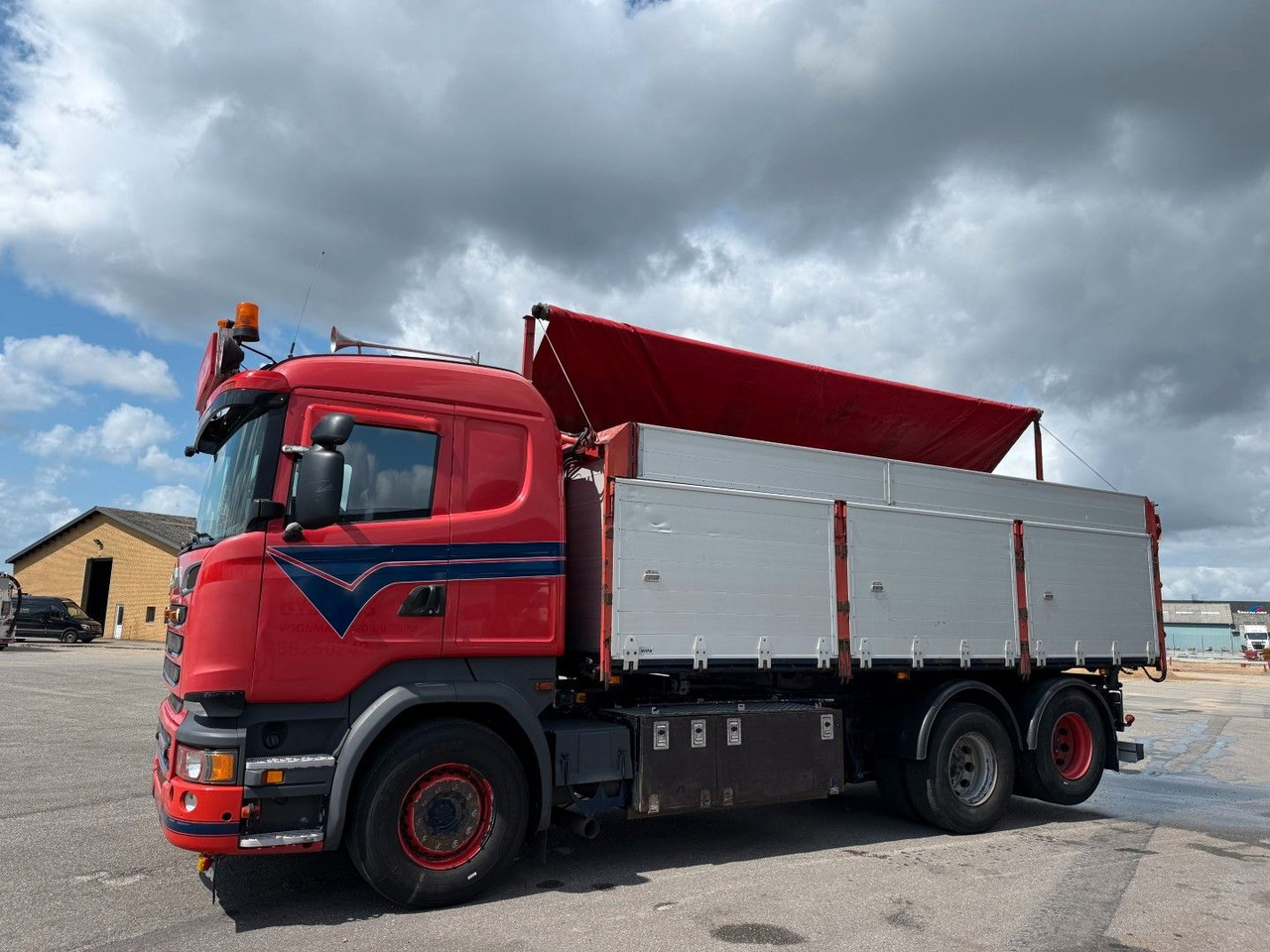 Самоскид вантажівка Scania R580 V8 6x2 Highline Euro 6 / Tipper / Kipper: фото 15