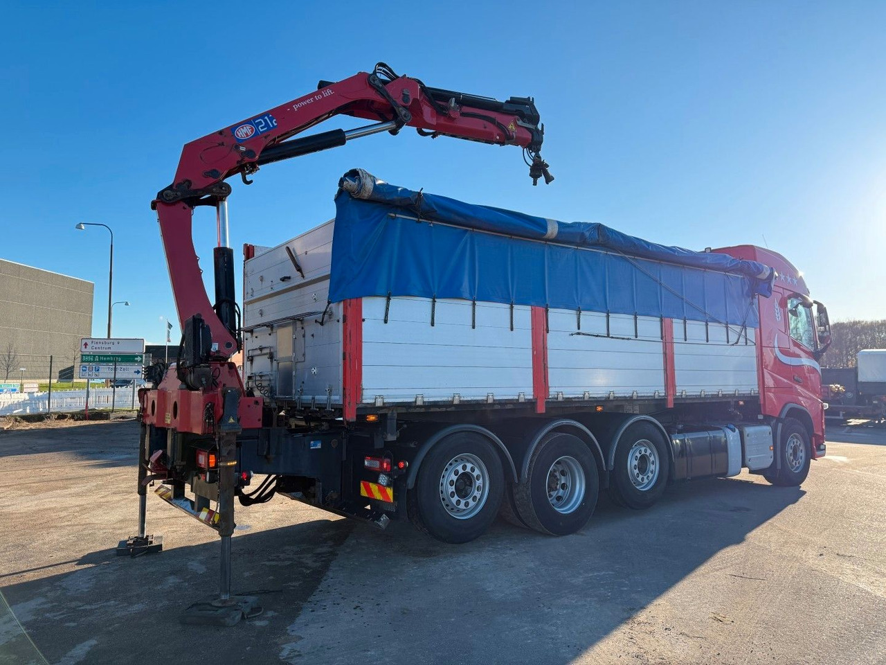 Volvo FH 500 8x2*6 Tipper / Kran / Crane / HMF 2120 - Вантажівка з маніпулятором: фото 3 Volvo FH 500 8x2*6 Tipper / Kran / Crane / HMF 2120 - Вантажівка з маніпулятором: фото 3