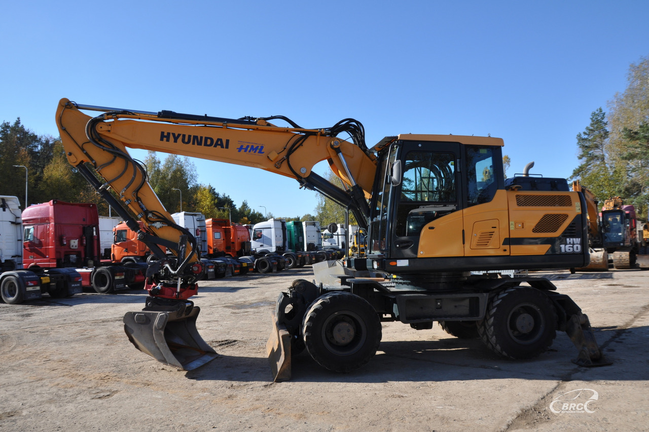 Hyundai HW160 - Колісний екскаватор: фото 3 Hyundai HW160 - Колісний екскаватор: фото 3