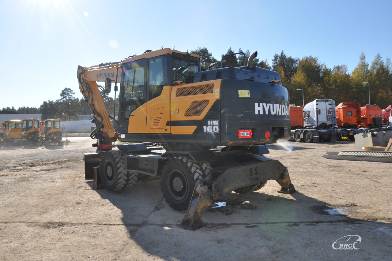 Hyundai HW160 - Колісний екскаватор: фото 4 Hyundai HW160 - Колісний екскаватор: фото 4