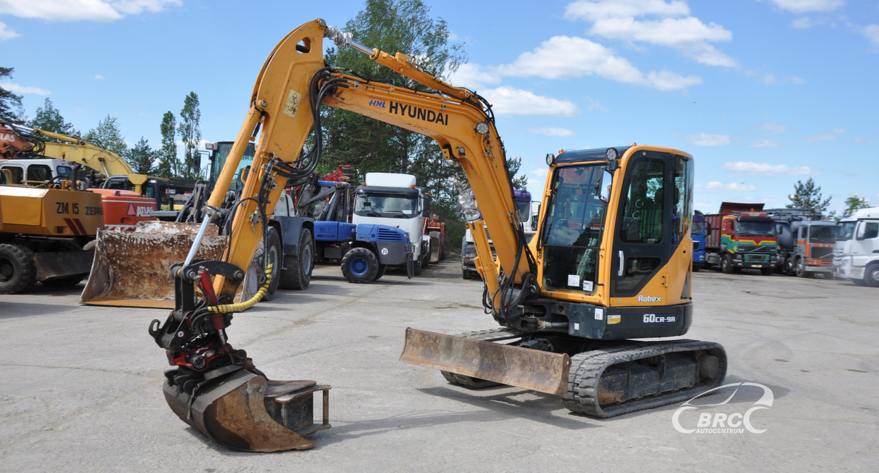 Hyundai R60CR-9A - Міні-екскаватор: фото 1 Hyundai R60CR-9A - Міні-екскаватор: фото 1