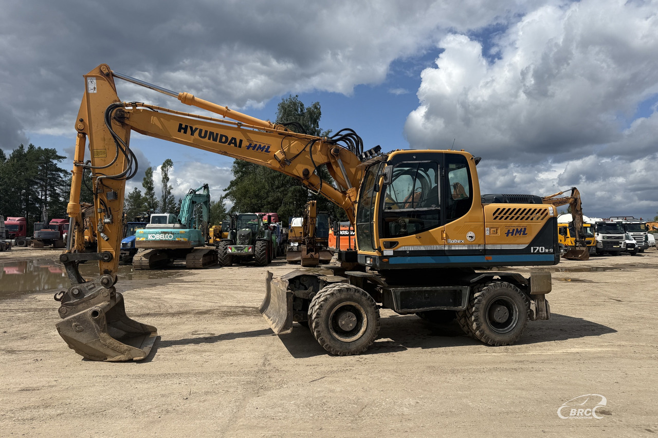 Hyundai Robex - Колісний екскаватор: фото 3 Hyundai Robex - Колісний екскаватор: фото 3