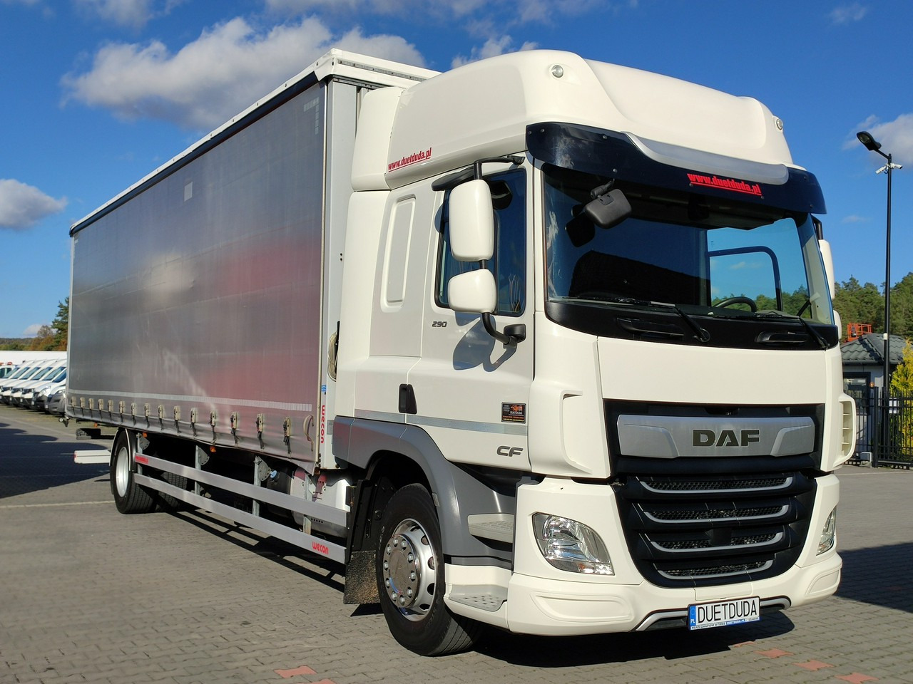 DAF CF 290 E6 Firana Tył Drzwi Dach Podnoszony / Zsuwany Długi 9.30m - Тентована вантажівка: фото 3 DAF CF 290 E6 Firana Tył Drzwi Dach Podnoszony / Zsuwany Długi 9.30m - Тентована вантажівка: фото 3
