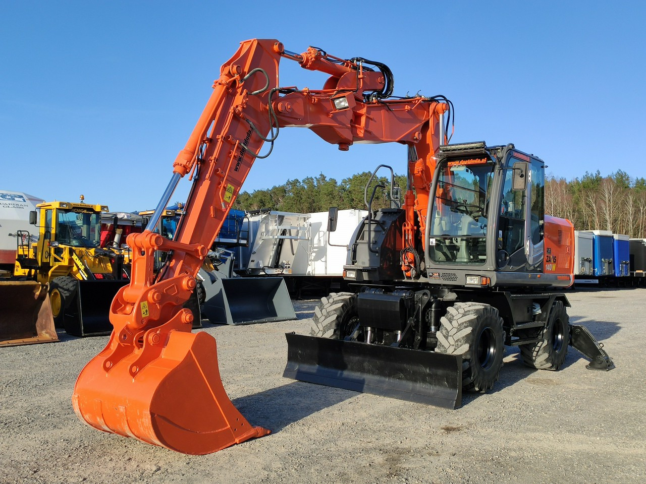 Hitachi ZX140 Koparka Kołowa - Колісний екскаватор: фото 4 Hitachi ZX140 Koparka Kołowa - Колісний екскаватор: фото 4