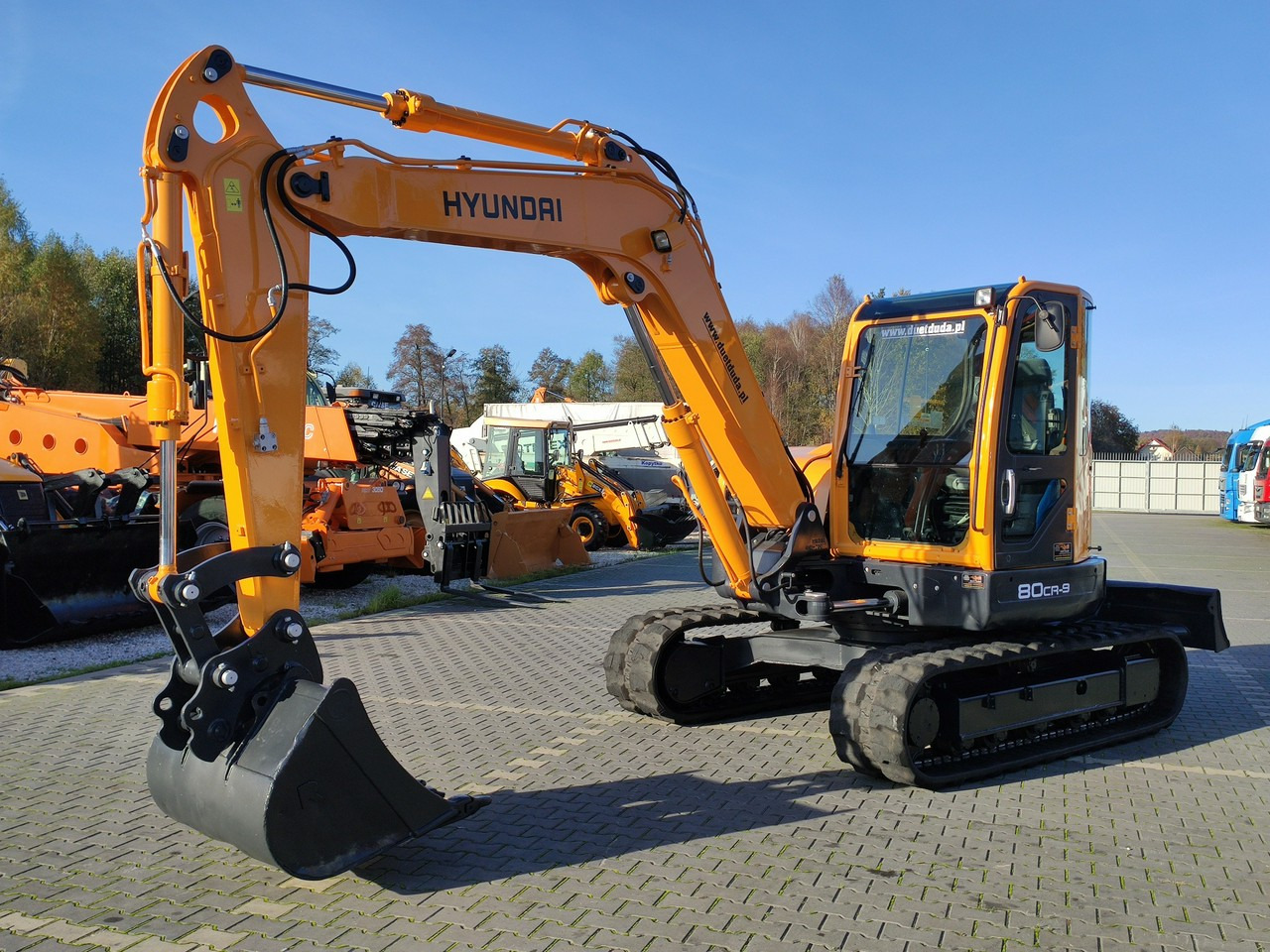 Гусеничний екскаватор Hyundai ROBEX 80CR-9 2013r 8,3 tony: фото 13