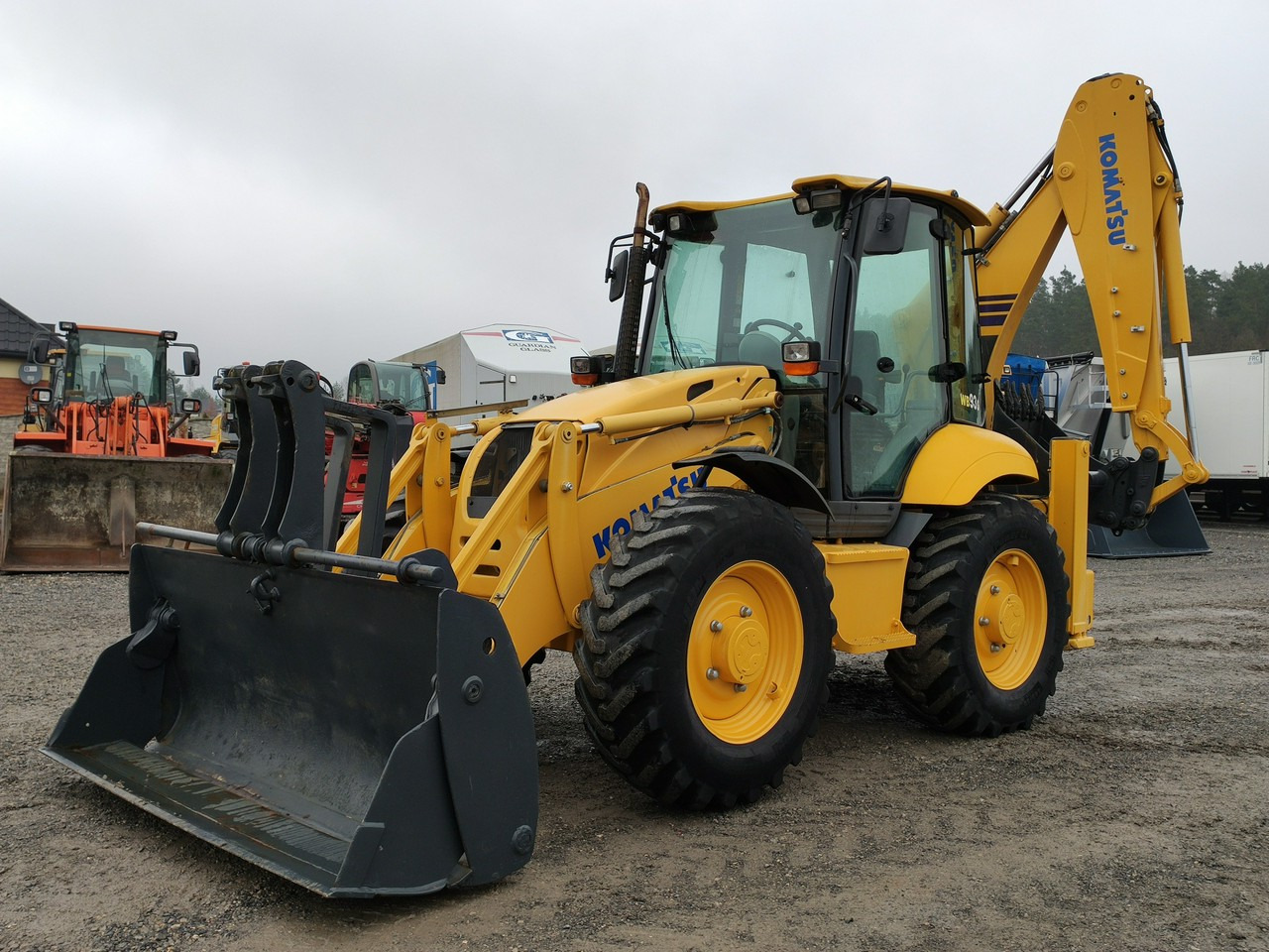 Komatsu WB 93S-5E0 Bez Luzów Zadbana Sprawna Super Stan !!! - Екскаватор-навантажувач: фото 1 Komatsu WB 93S-5E0 Bez Luzów Zadbana Sprawna Super Stan !!! - Екскаватор-навантажувач: фото 1