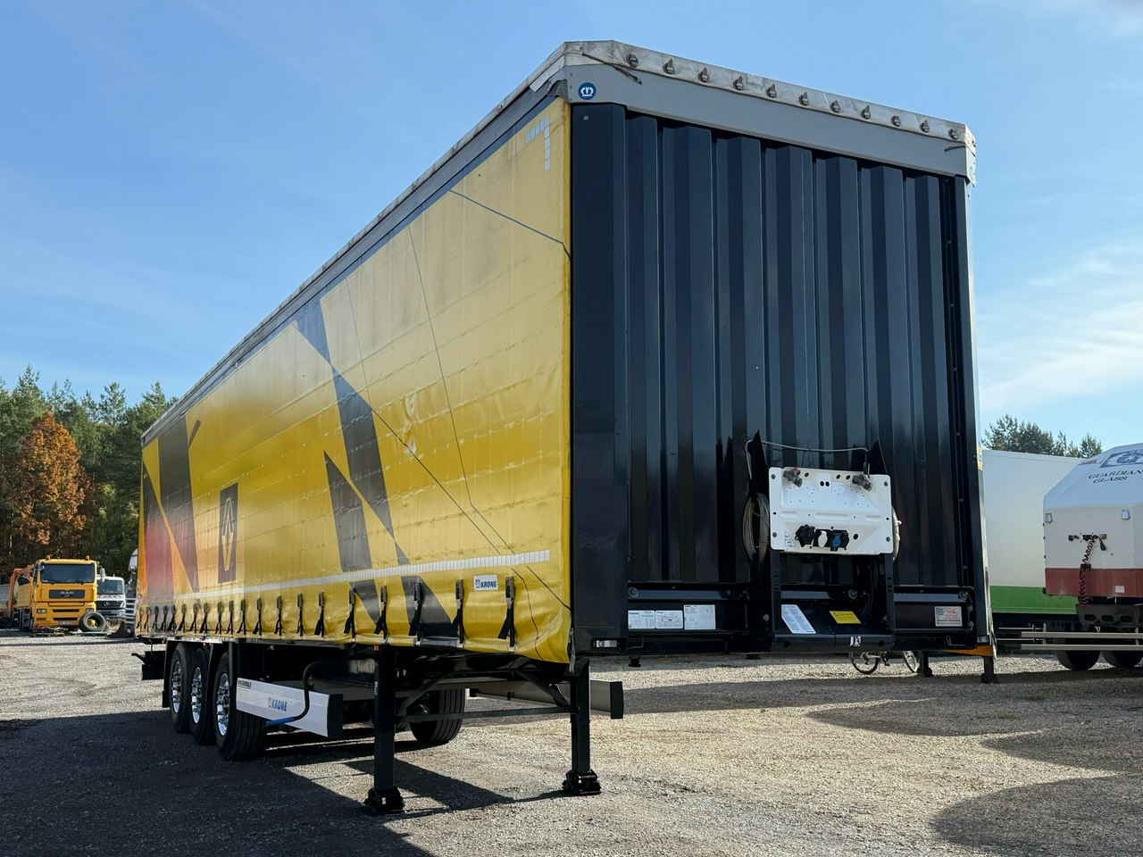 Krone SD Standard COIL MULDA Alufelgi 2019r - Тентований напівпричіп: фото 4 Krone SD Standard COIL MULDA Alufelgi 2019r - Тентований напівпричіп: фото 4