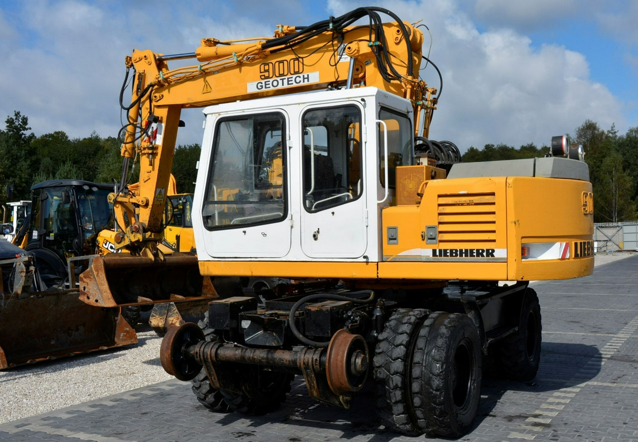 Liebherr A 900 ZW Litronic Koparka + Kolej - Колісний екскаватор: фото 4 Liebherr A 900 ZW Litronic Koparka + Kolej - Колісний екскаватор: фото 4
