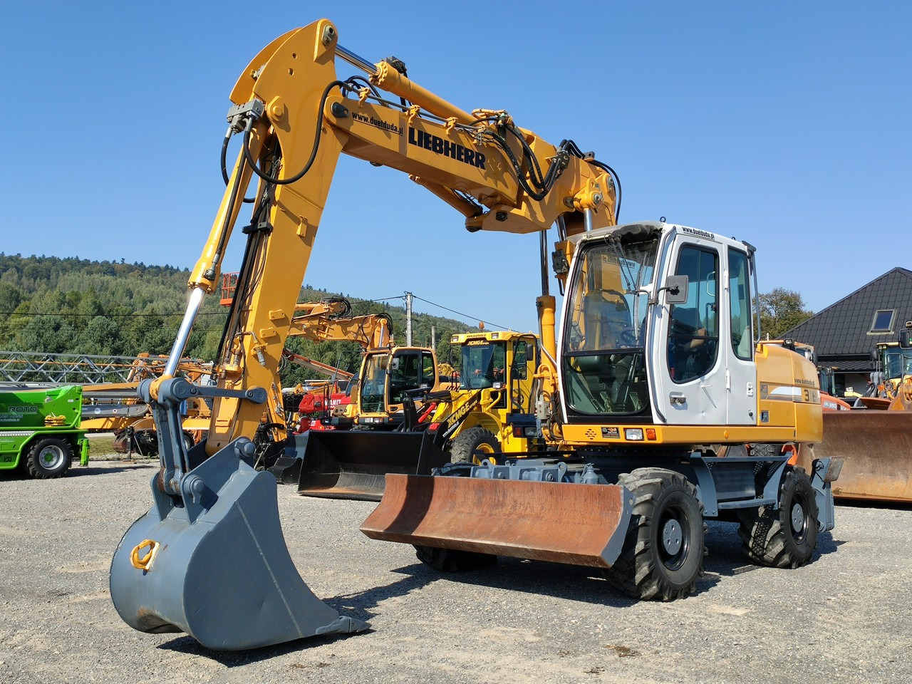 Liebherr A316 Maszyna po Pełnym Tulejowaniu Bez Luzów i Wycieków - Колісний екскаватор: фото 3 Liebherr A316 Maszyna po Pełnym Tulejowaniu Bez Luzów i Wycieków - Колісний екскаватор: фото 3