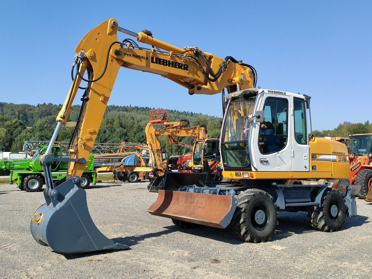 Liebherr A316 Maszyna po Pełnym Tulejowaniu Bez Luzów i Wycieków - Колісний екскаватор: фото 1 Liebherr A316 Maszyna po Pełnym Tulejowaniu Bez Luzów i Wycieków - Колісний екскаватор: фото 1