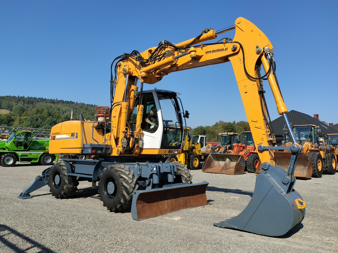 Liebherr A316 Maszyna po Pełnym Tulejowaniu Bez Luzów i Wycieków - Колісний екскаватор: фото 2 Liebherr A316 Maszyna po Pełnym Tulejowaniu Bez Luzów i Wycieków - Колісний екскаватор: фото 2