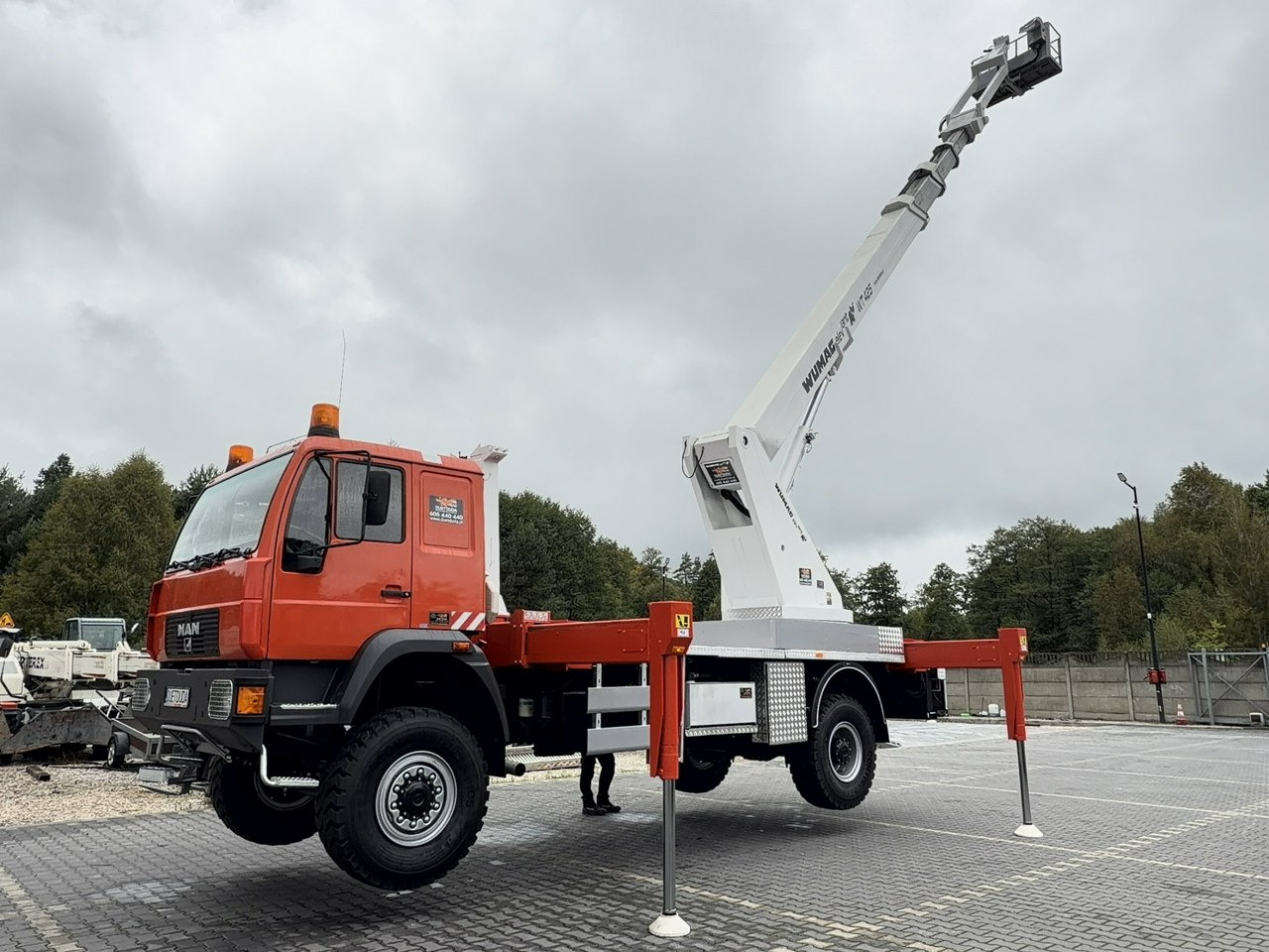 MAN 18.284 4x4 Zwyżka WUMAG WT 425 Podnośnik Koszowy - Автовишка: фото 4 MAN 18.284 4x4 Zwyżka WUMAG WT 425 Podnośnik Koszowy - Автовишка: фото 4