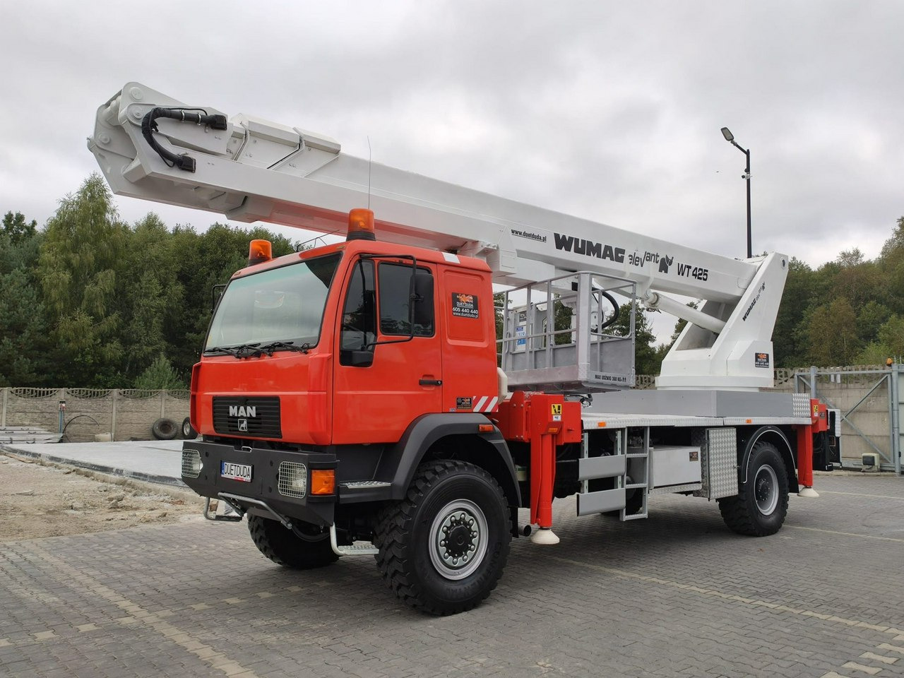 MAN 18.284 4x4 Zwyżka WUMAG WT 425 Podnośnik Koszowy - Автовишка: фото 5 MAN 18.284 4x4 Zwyżka WUMAG WT 425 Podnośnik Koszowy - Автовишка: фото 5