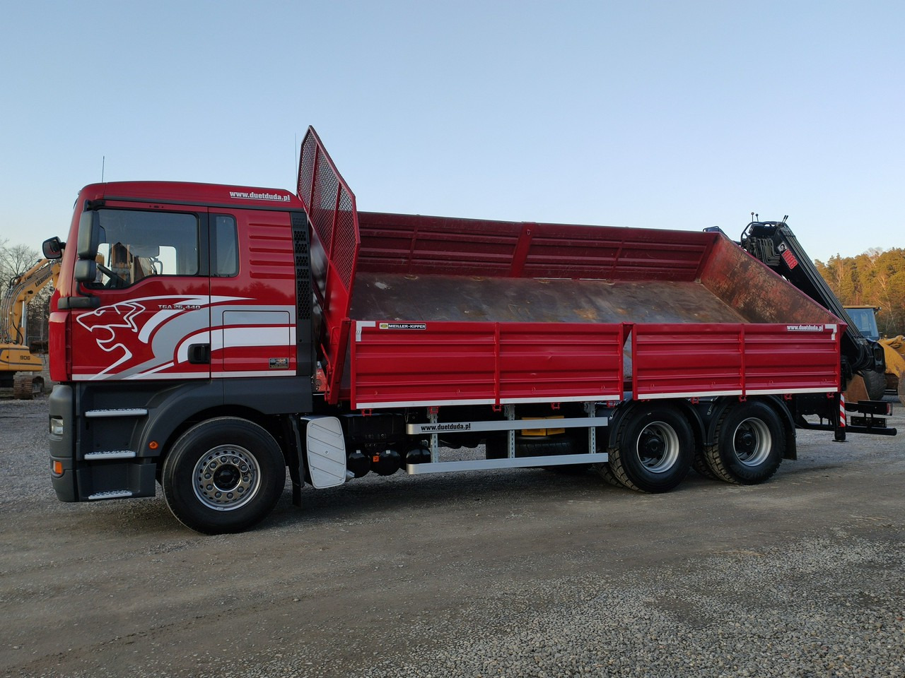 MAN Man 26.440 6x4 HDS HIAB 166 B-3 DUO Wywrotka Meiller 2-stronna - Самоскид вантажівка, Вантажівка з маніпулятором: фото 2 MAN Man 26.440 6x4 HDS HIAB 166 B-3 DUO Wywrotka Meiller 2-stronna - Самоскид вантажівка, Вантажівка з маніпулятором: фото 2