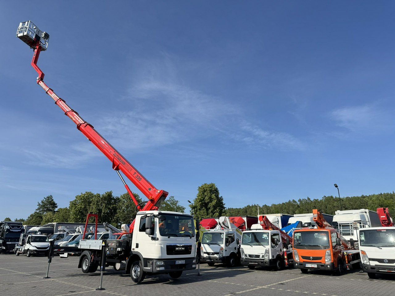 MAN TGL 7.150 Zwyżka Ruthmann T330 33-Metry DMC 7500KG 21m w Bok - Автовишка: фото 5 MAN TGL 7.150 Zwyżka Ruthmann T330 33-Metry DMC 7500KG 21m w Bok - Автовишка: фото 5