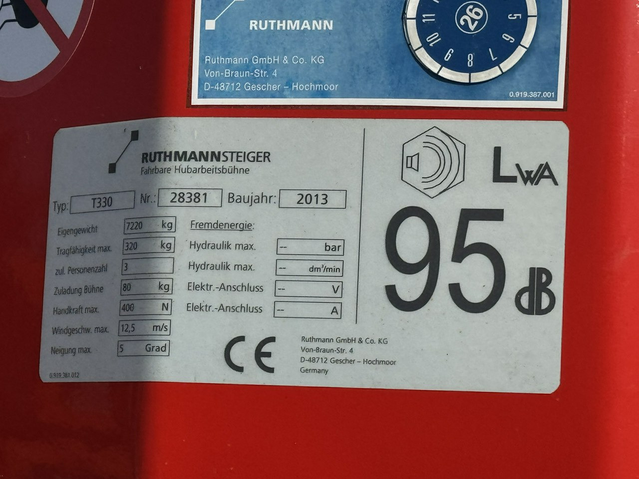 MAN TGL 7.150 Zwyżka Ruthmann T330 33-Metry DMC 7500KG 21m w Bok - Автовишка: фото 4 MAN TGL 7.150 Zwyżka Ruthmann T330 33-Metry DMC 7500KG 21m w Bok - Автовишка: фото 4