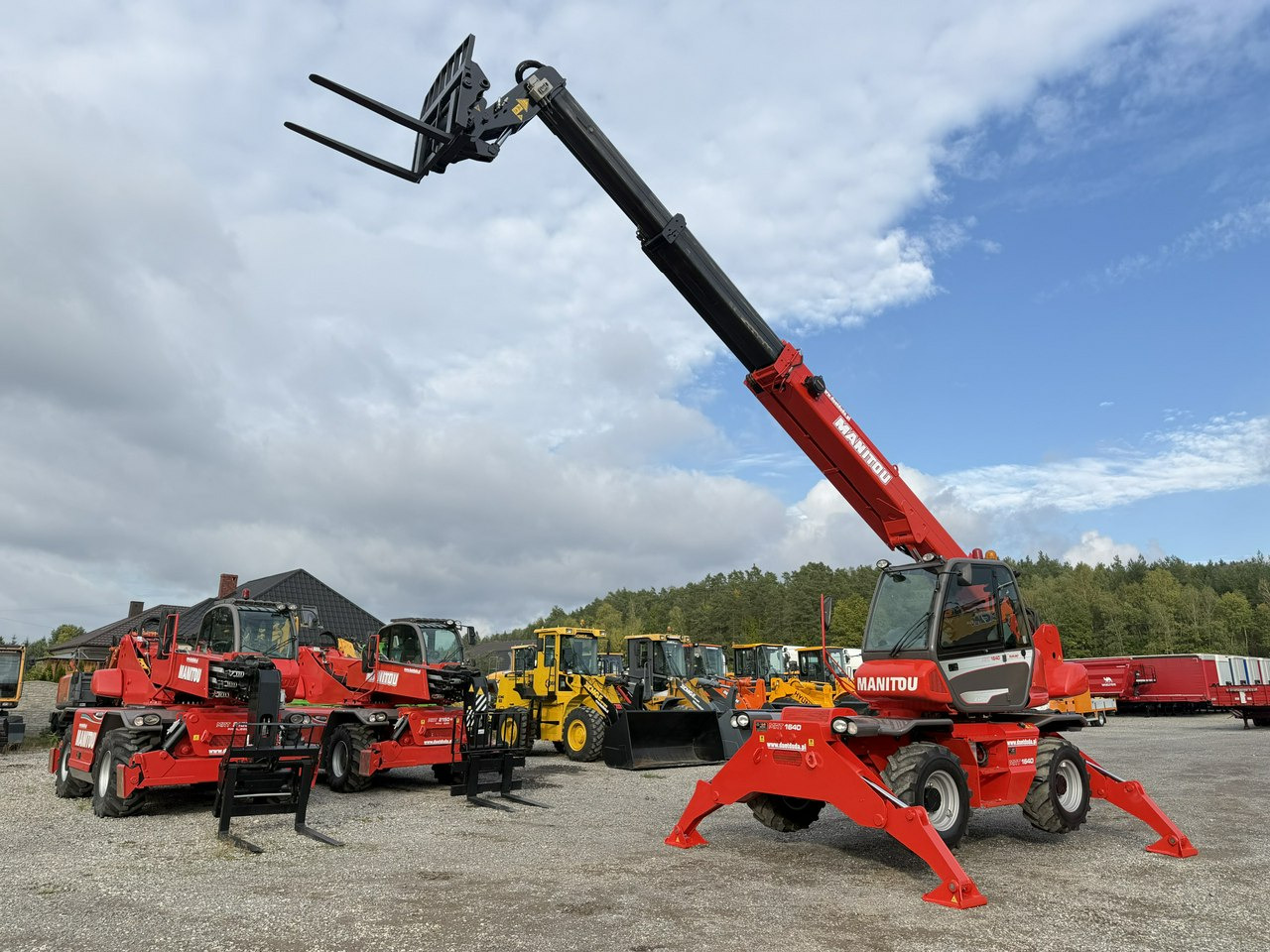 Manitou MRT 1640 Easy ROTO Ładowarka Teleskopowa Obrotowa 1840 2150 - Навантажувач телескопічний: фото 4 Manitou MRT 1640 Easy ROTO Ładowarka Teleskopowa Obrotowa 1840 2150 - Навантажувач телескопічний: фото 4