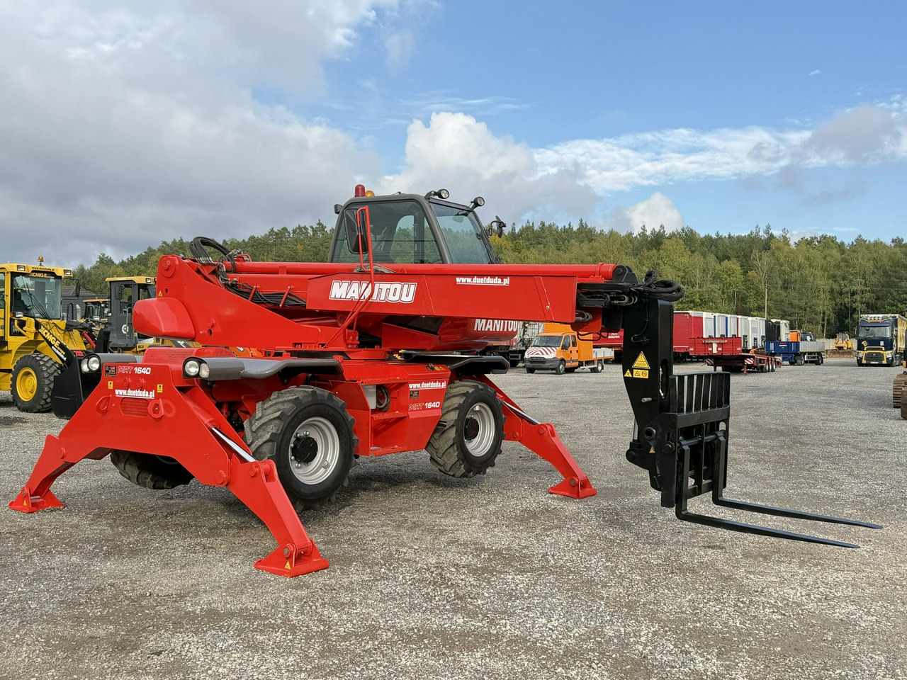 Manitou MRT 1640 Easy ROTO Ładowarka Teleskopowa Obrotowa 1840 2150 - Навантажувач телескопічний: фото 2 Manitou MRT 1640 Easy ROTO Ładowarka Teleskopowa Obrotowa 1840 2150 - Навантажувач телескопічний: фото 2