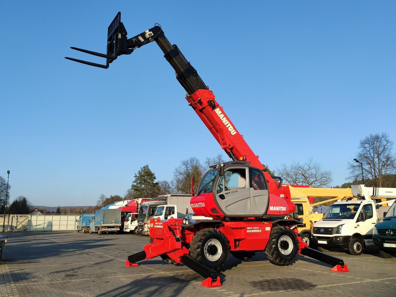 Manitou MRT 1850 ROTO Teleskopowa Obrotowa Dźwig 2150,2140,2540 - Навантажувач телескопічний: фото 2 Manitou MRT 1850 ROTO Teleskopowa Obrotowa Dźwig 2150,2140,2540 - Навантажувач телескопічний: фото 2