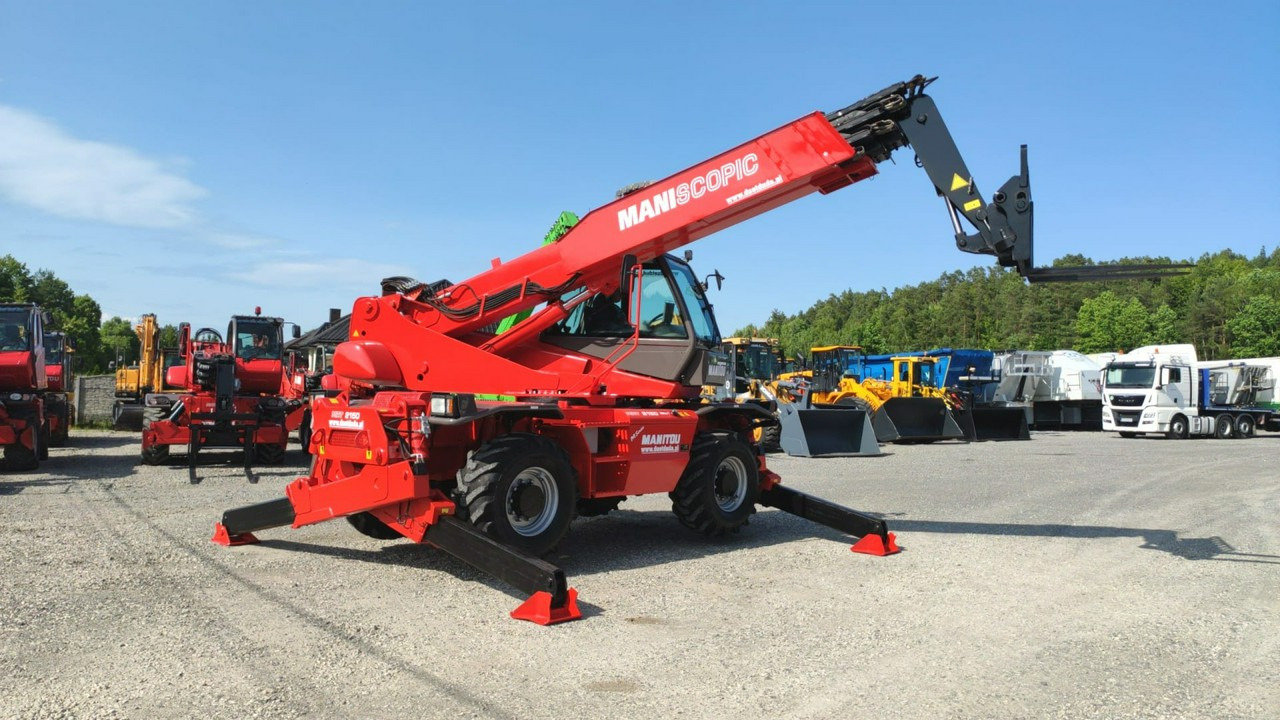 Навантажувач телескопічний Manitou MRT 2150 ROTO Ładowarka Teleskopowa Obrotowa 2550 1850 1840: фото 13