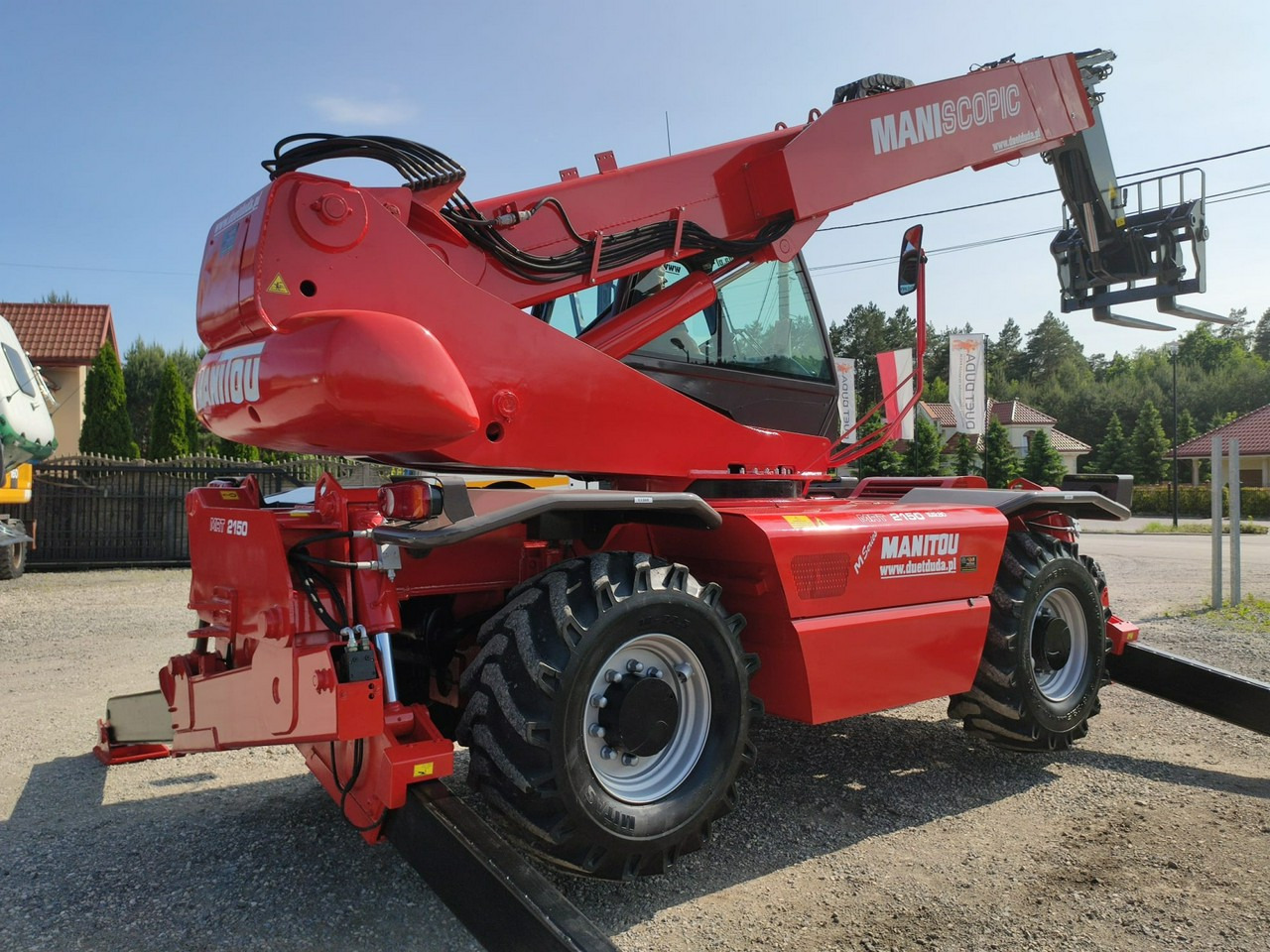 Навантажувач телескопічний Manitou MRT 2150 ROTO Ładowarka Teleskopowa Obrotowa 2550 1850 1840: фото 8