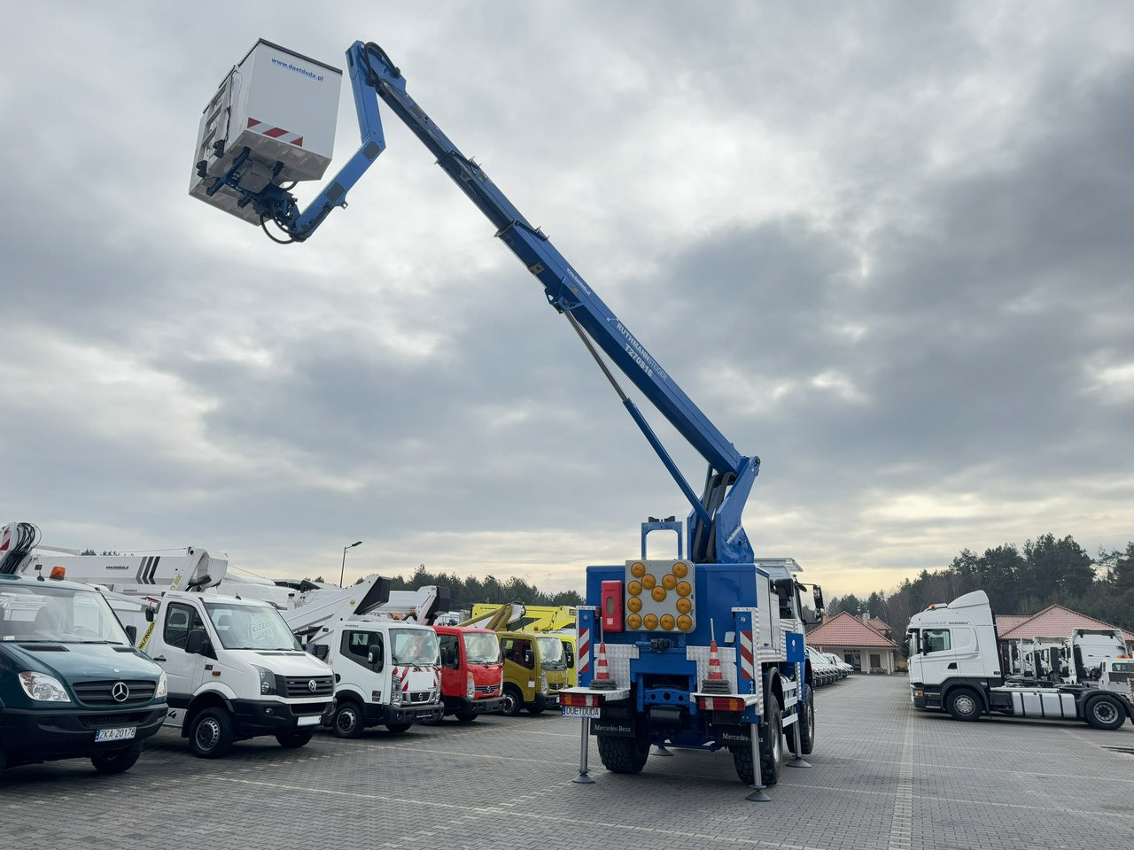 Mercedes AXOR 1829 4x4 Zwyżka RUTHMANN STEIGER T270S16 Podnośnik Koszowy - Автовишка: фото 4 Mercedes AXOR 1829 4x4 Zwyżka RUTHMANN STEIGER T270S16 Podnośnik Koszowy - Автовишка: фото 4
