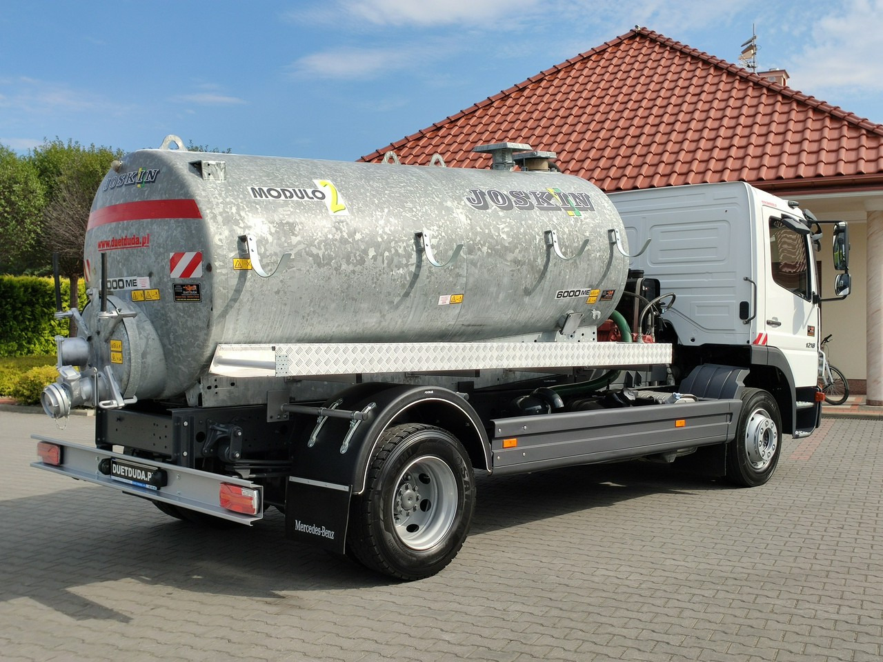 Mercedes Atego 1218 Asenizacyjny Szambiarka Beczka Szambowóz Poj.6m 2019r - Асенізатори: фото 3 Mercedes Atego 1218 Asenizacyjny Szambiarka Beczka Szambowóz Poj.6m 2019r - Асенізатори: фото 3