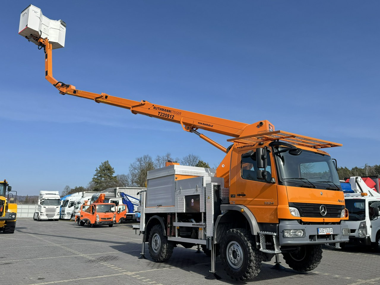 Mercedes Atego 1324 4x4 Zwyżka RUTHMANN STEIGER T220S12 Podnośnik Koszowy - Автовишка: фото 2 Mercedes Atego 1324 4x4 Zwyżka RUTHMANN STEIGER T220S12 Podnośnik Koszowy - Автовишка: фото 2