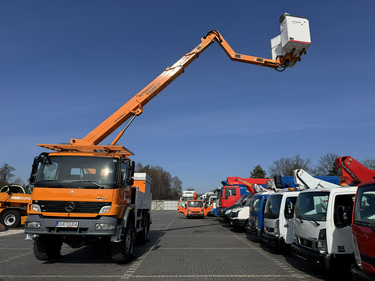 Mercedes Atego 1324 4x4 Zwyżka RUTHMANN STEIGER T220S12 Podnośnik Koszowy - Автовишка: фото 3 Mercedes Atego 1324 4x4 Zwyżka RUTHMANN STEIGER T220S12 Podnośnik Koszowy - Автовишка: фото 3