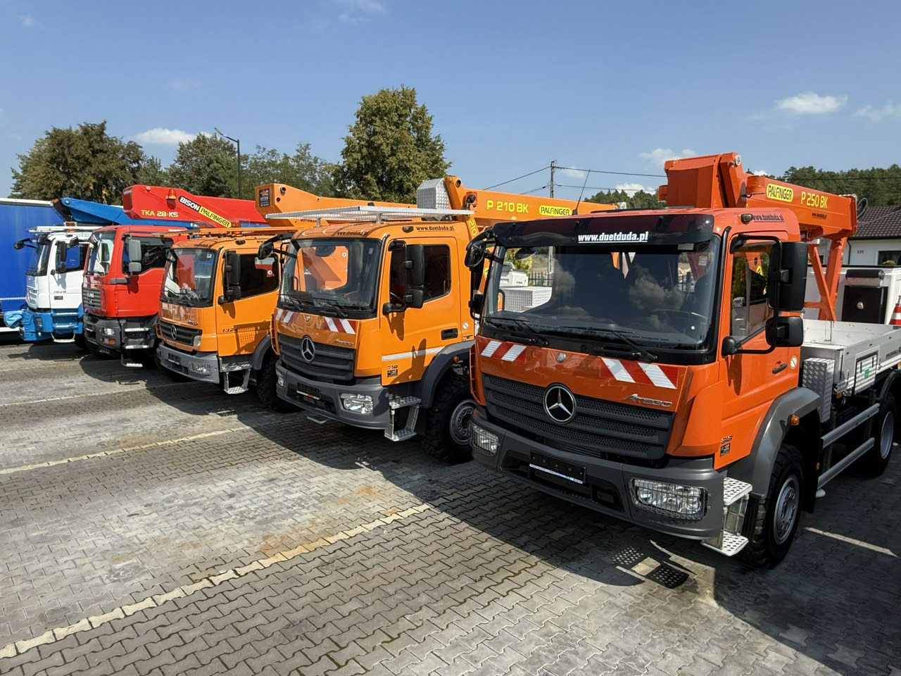 Mercedes Atego 818 E6 4x4 Zwyżka PALFINGER P250 BK Podnośnik Koszowy - Автовишка: фото 3 Mercedes Atego 818 E6 4x4 Zwyżka PALFINGER P250 BK Podnośnik Koszowy - Автовишка: фото 3