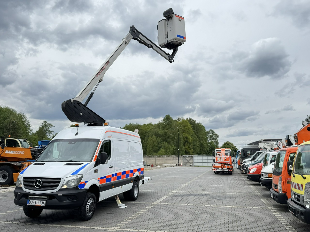 Mercedes Sprinter Zwyżka Podnośnik Koszowy KLUBB K42P UDT WUMAG GSR - Автовишка: фото 2 Mercedes Sprinter Zwyżka Podnośnik Koszowy KLUBB K42P UDT WUMAG GSR - Автовишка: фото 2