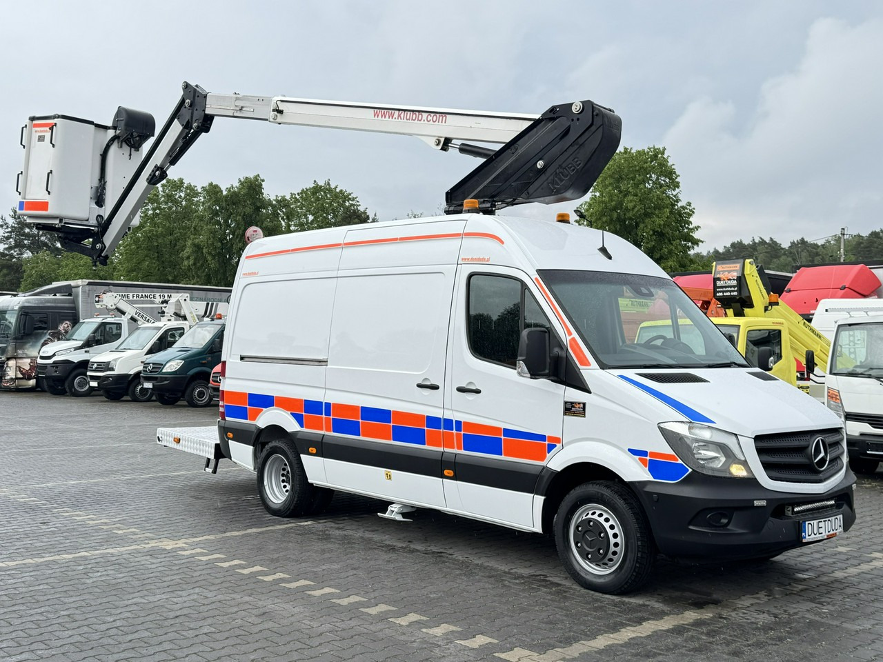 Mercedes Sprinter Zwyżka Podnośnik Koszowy KLUBB K42P UDT WUMAG GSR - Автовишка: фото 1 Mercedes Sprinter Zwyżka Podnośnik Koszowy KLUBB K42P UDT WUMAG GSR - Автовишка: фото 1