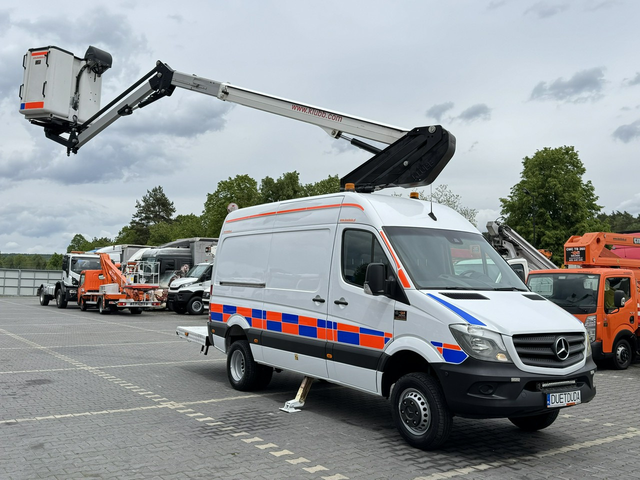 Mercedes Sprinter Zwyżka Podnośnik Koszowy KLUBB K42P UDT WUMAG GSR - Автовишка: фото 3 Mercedes Sprinter Zwyżka Podnośnik Koszowy KLUBB K42P UDT WUMAG GSR - Автовишка: фото 3