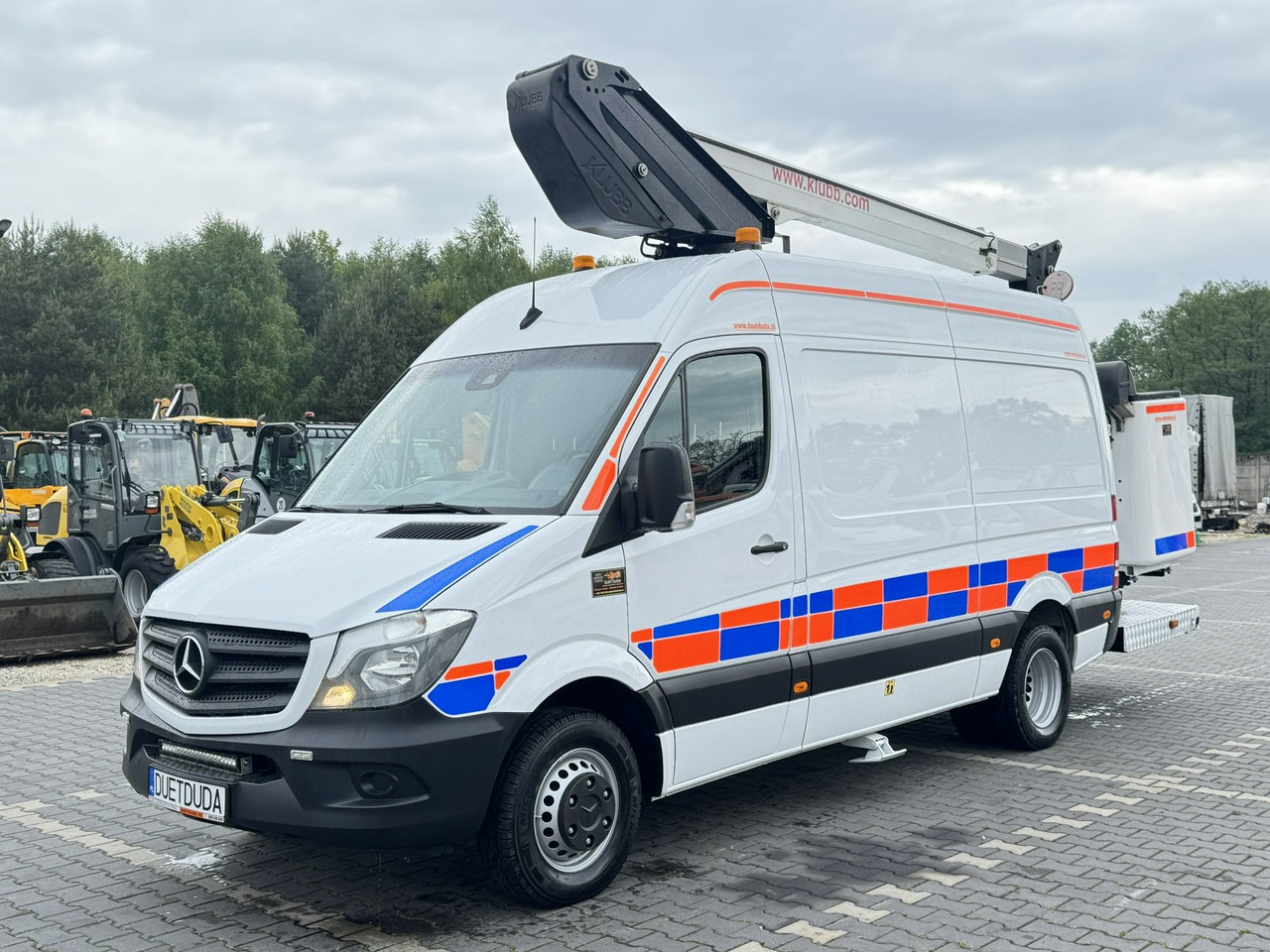 Mercedes Sprinter Zwyżka Podnośnik Koszowy KLUBB K42P UDT WUMAG GSR - Автовишка: фото 2 Mercedes Sprinter Zwyżka Podnośnik Koszowy KLUBB K42P UDT WUMAG GSR - Автовишка: фото 2