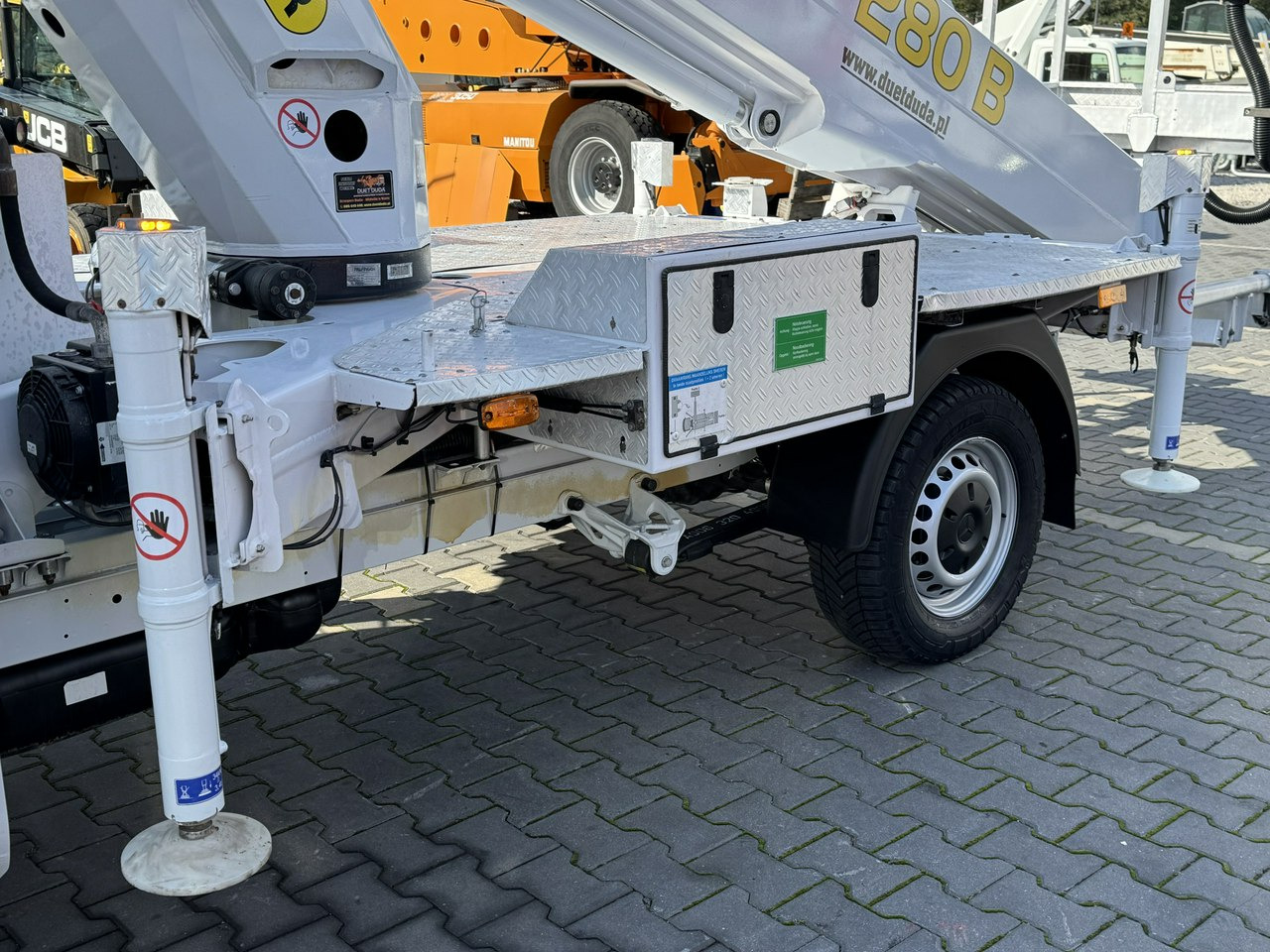 Mercedes Sprinter Zwyżka Podnośnik Koszowy PALFINGER P280 B UDT - Автовишка: фото 3 Mercedes Sprinter Zwyżka Podnośnik Koszowy PALFINGER P280 B UDT - Автовишка: фото 3