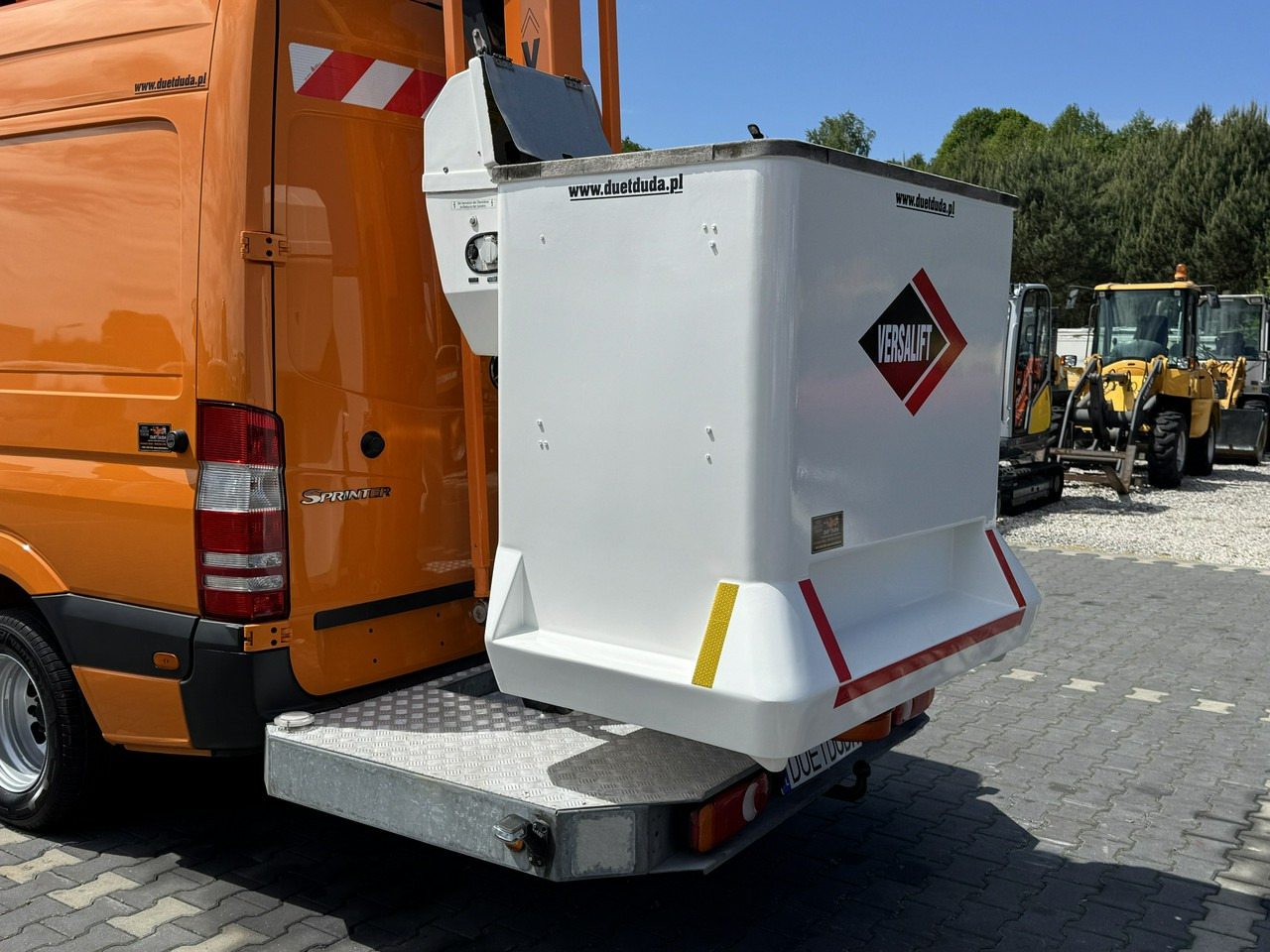 Автовишка Mercedes Sprinter Zwyżka Podnośnik Koszowy VERSALIFT KLUBB ET-36-LF UDT: фото 16